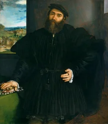 Porträtt av änklingen Mercurio Bua, c.1535